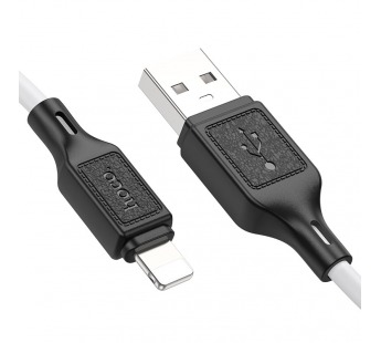 Кабель USB - Apple lightning HOCO X90 (2.4А, 100см) белый#2034217