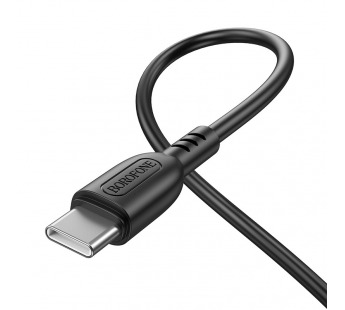 Кабель USB - Type-C Borofone BX91 "Symbol" (3А, 100см) черный#2048214