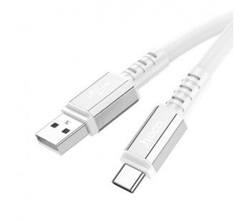 Кабель USB - Type-C HOCO X85 "Strength" (3А, 100см) белый#1862978