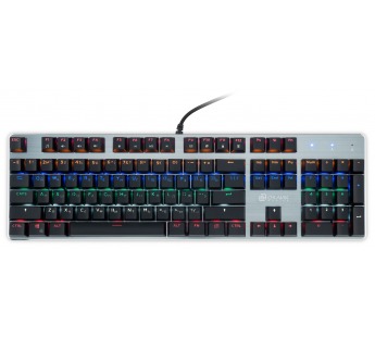 Клавиатура Оклик 970G Dark Knight механическая черный/серебристый USB for gamer LED [14.04], шт#1864337