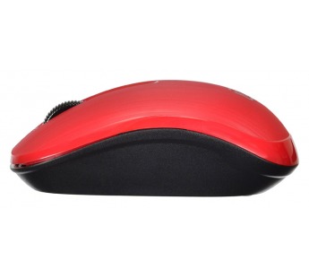 Мышь Оклик 525MW черный/красный оптическая (1000dpi) беспроводная USB для ноутбука (3but) [14.04], шт#1864184