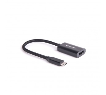 Переходник шт.USB Type-C - гн.HDMI, 0,15м 4K, 30Гц "Атом"#2047879