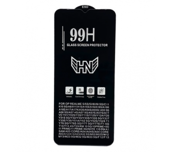 Защитное стекло Realme C25/C25S (2021)/С35 (Premium Full 99H) Черное#1883000