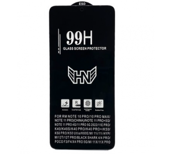 Защитное стекло Xiaomi 12T 5G/12T Pro 5G (2022) (Premium Full 99H) Черное#1881464