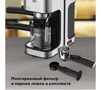 Кофеварка BQ CM4000 Steel-black#1864572