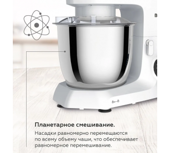 Миксер планетарный BQ MX342 Ivory#1880693