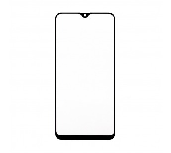Стекло для переклейки Samsung Galaxy A20 (A205F) в сборе с OCA пленкой Черный - OR (Mitsubishi)#1877039
