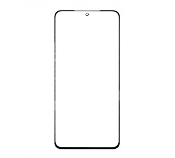 Стекло для переклейки Samsung Galaxy S21 (G991B) в сборе с OCA пленкой Черный - OR (Mitsubishi)#1875649