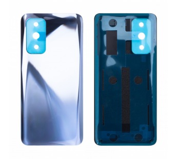 Задняя крышка для Xiaomi Mi 10T/10T Pro (M2007J3SY/M2007J3SG) Серебро - Премиум#2071943