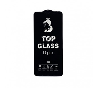 Защитное стекло Tecno Pova 2/Pova 3 (2021) (Premium Full D Pro) Черное#1867803