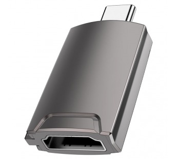 Адаптер Hoco UA19 Type-C/HDMI (metal gray) (213915)#1864716