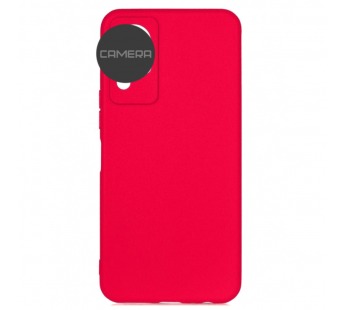 Чехол силиконовый Tecno Camon 19 Neo Silicone Cover 2mm красный#1893098