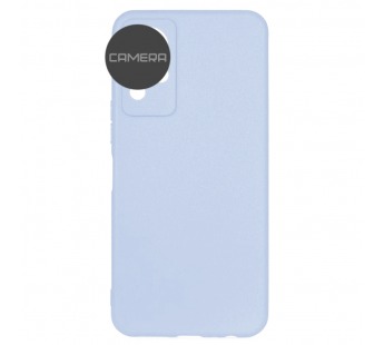 Чехол силиконовый Tecno Camon 19 Neo Silicone Cover 2mm небесно-голубой#1893377