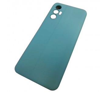 Чехол силиконовый Tecno Pova 3 Silicone Cover 2mm бирюзовый#2086910