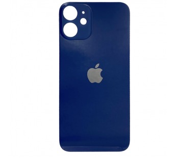 Задняя крышка iPhone 12 Mini (Оригинал c увел. вырезом) Синий#1871493