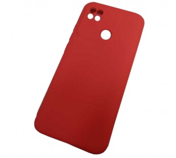 Чехол силиконовый Xiaomi Redmi 10A More choice Silicone MATTE красный#1942605