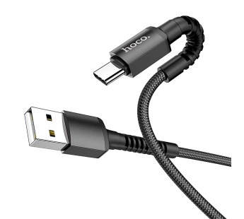 Кабель USB - Type-C Hoco X71 Especial 100см 3A (black) (206187)#1875744