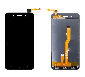 Дисплей для Itel A17 (W5006X) в сборе с тачскрином Черный - Оптима#1900091