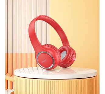 Накладные Bluetooth-наушники HOCO W41 (красный)#1899760