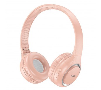 Накладные Bluetooth-наушники HOCO W41 (розовый)#1899762