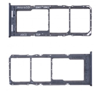 Держатель SIM для Samsung Galaxy A23 (A235F) Черный#2047271