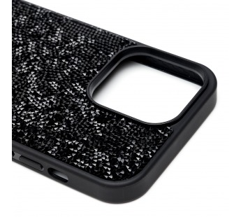 Чехол-накладка - PC071 POSH SHINE для "Apple iPhone 13 Pro Max" россыпь кристаллов (black) (218996)#1871049