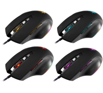 Проводная игровая мышь DEFENDER Wolverine GM-700L RGB,7кнопок,12800dpi#1870939