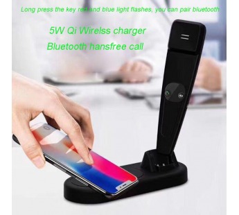 ЗУ Сетевое Беспроводное - Bluetooth mobile & Wireless Charge (black) (106493)#1870854