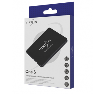 Внутренний SSD накопитель Vixion SATA III 128Gb 2.5" One S#1901709