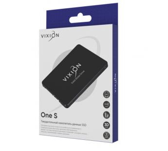Внутренний SSD накопитель Vixion SATA III 1Tb 2.5" One S#1901694