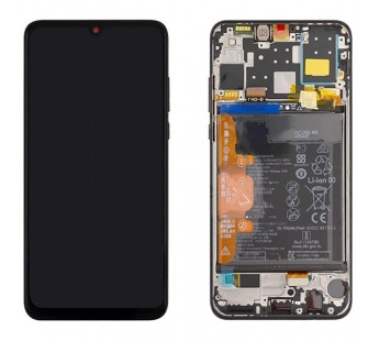 Дисплей для Huawei P30 Lite/Honor 20S/20 Lite (MAR-Lx1H) в рамке + тачскрин + АКБ (черный) 100%#1963217