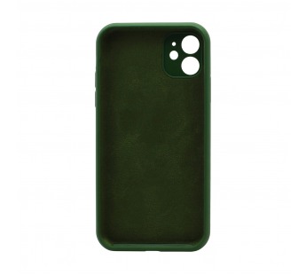 Чехол Silicone Case NEW без лого для Apple iPhone 11/6.1 (защита камеры) (061) зеленый#1997690