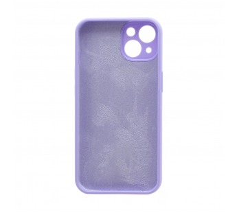 Чехол-накладка Silicone Case NEW без лого для Apple iPhone 13/6.1 (защита камеры) (047) сиреневый#1975499