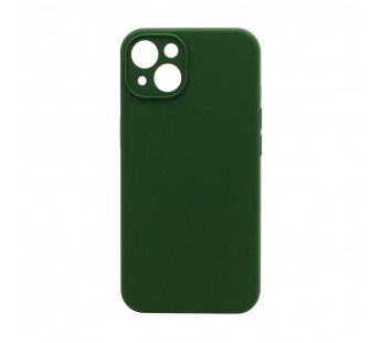 Чехол Silicone Case NEW без лого для Apple iPhone 13/6.1 (защита камеры) (061) зеленый#1997681