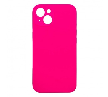 Чехол Silicone Case NEW без лого для Apple iPhone 13/6.1 (защита камеры) (062) розовый#1896520