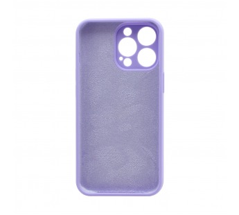 Чехол Silicone Case NEW без лого для Apple iPhone 13pro/6.1 (защита камеры) (047) сиреневый#1975502