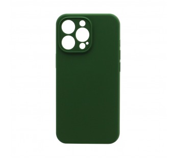 Чехол Silicone Case NEW без лого для Apple iPhone 13pro/6.1 (защита камеры) (061) зеленый#1997683