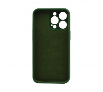 Чехол Silicone Case NEW без лого для Apple iPhone 13pro/6.1 (защита камеры) (061) зеленый#1997684