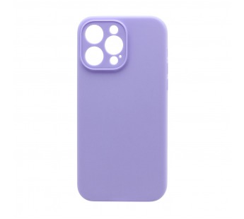 Чехол-накладка Silicone Case NEW без лого для Apple iPhone 14 Pro Max/6.7 (защита камеры) (047) сиреневый#1975550