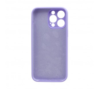 Чехол-накладка Silicone Case NEW без лого для Apple iPhone 14 Pro Max/6.7 (защита камеры) (047) сиреневый#1975551