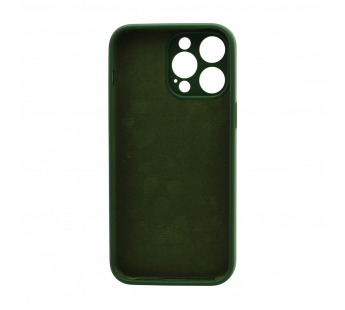 Чехол Silicone Case NEW без лого для Apple iPhone 14 Pro Max/6.7 (защита камеры) (061) зеленый#1975693