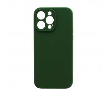 Чехол Silicone Case NEW без лого для Apple iPhone 14 Pro Max/6.7 (защита камеры) (061) зеленый#1975692