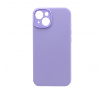 Чехол-накладка Silicone Case NEW без лого для Apple iPhone 14/6.1 (защита камеры) (047) сиреневый#1975552
