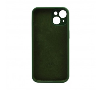 Чехол Silicone Case NEW без лого для Apple iPhone 14/6.1 (защита камеры) (061) зеленый#1975695