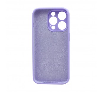Чехол-накладка Silicone Case NEW без лого для Apple iPhone 14pro/6.1 (защита камеры) (047) сиреневый#1975555