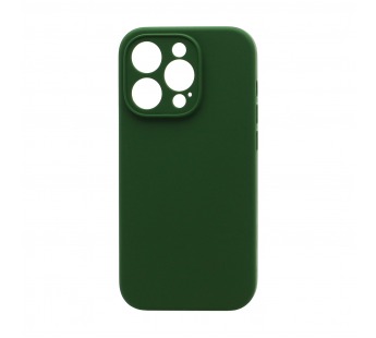 Чехол-накладка Silicone Case NEW без лого для Apple iPhone 14pro/6.1 (защита камеры) (061) зеленый#1975676