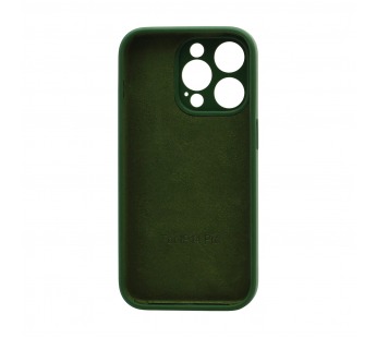 Чехол-накладка Silicone Case NEW без лого для Apple iPhone 14pro/6.1 (защита камеры) (061) зеленый#1975677