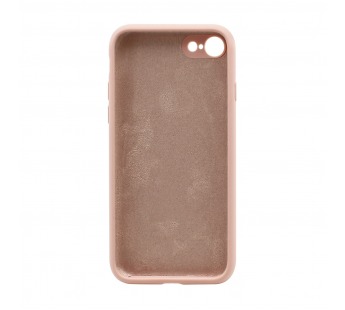 Чехол Silicone Case NEW без лого для Apple iPhone 7/8/SE 2020 (защита камеры) (019) розовый#1975681