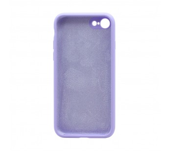 Чехол-накладка Silicone Case NEW без лого для Apple iPhone 7/8/SE 2020 (защита камеры) (047) сиреневый#1975687