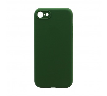 Чехол Silicone Case NEW без лого для Apple iPhone 7/8/SE 2020 (защита камеры) (061) зеленый#1975688